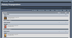 Desktop Screenshot of plakaty.poszukiwania.pl
