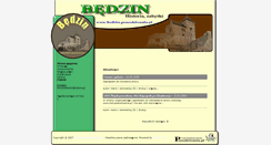 Desktop Screenshot of bedzin.poszukiwania.pl