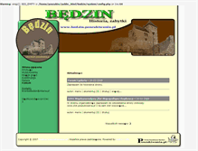 Tablet Screenshot of bedzin.poszukiwania.pl